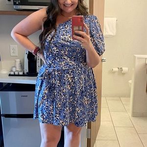 Nine West One shoulder dress